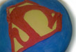 Superman cake w/ MJ!